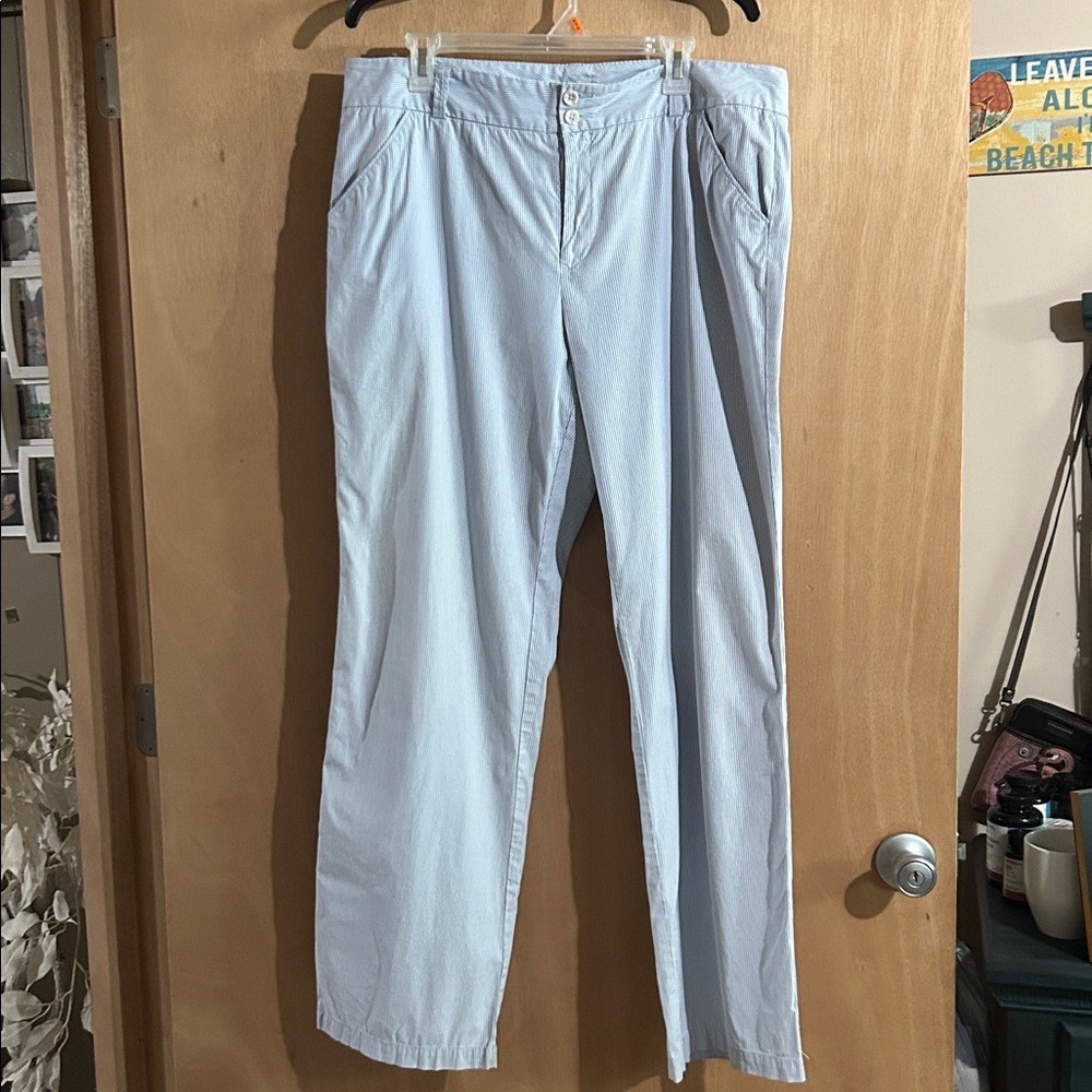 Dockers Women’s Striped Blue Pants